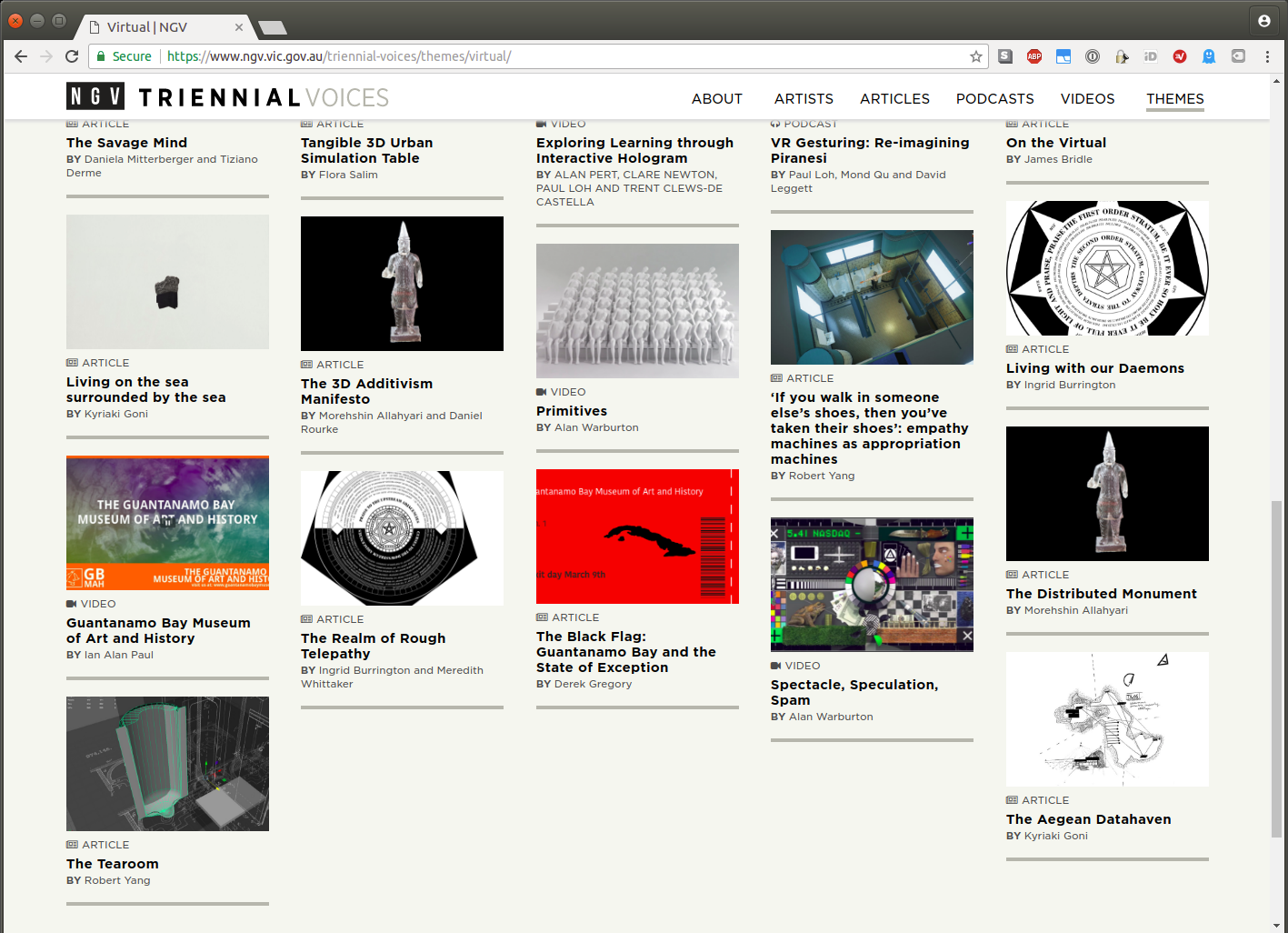 The Virtual NGV